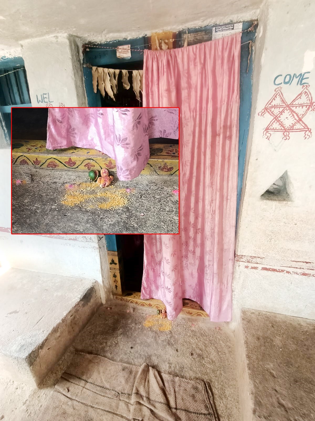 Occult worship in Rythu Nagar