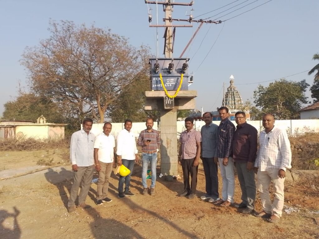 నూతన ట్రాన్స్ ఫార్మర్ ఏర్పాటు