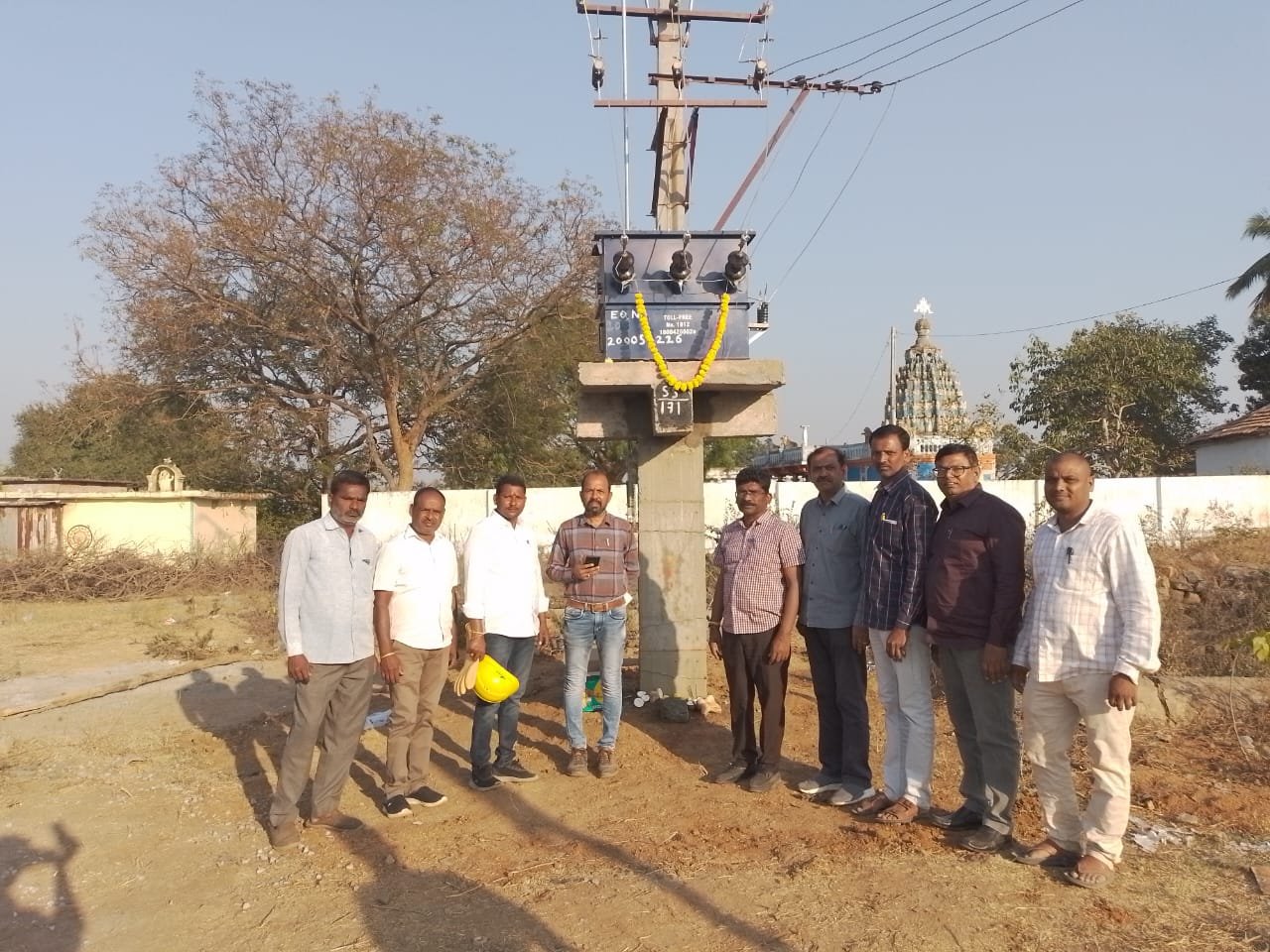 Installation of new transformer