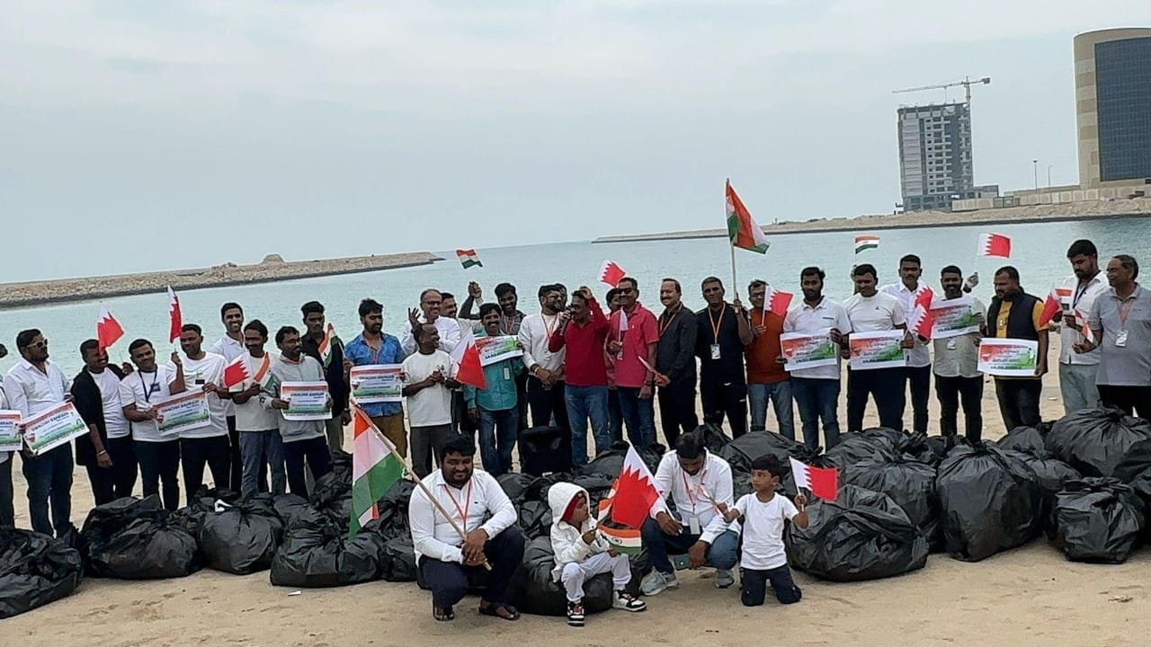 Telugu Eco Warriors Anniversary Celebrations at Beharan Seef Beach