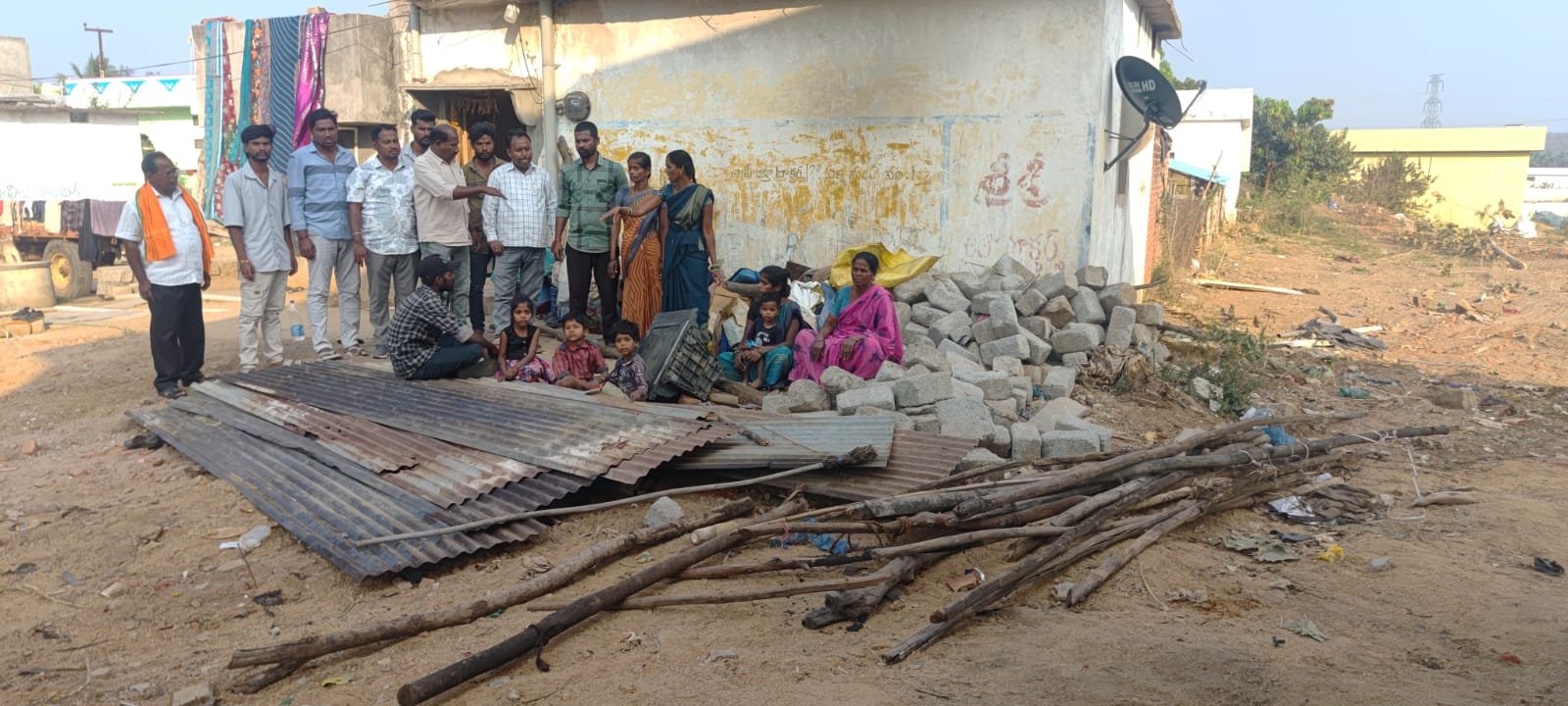 An attack on a nomadic family