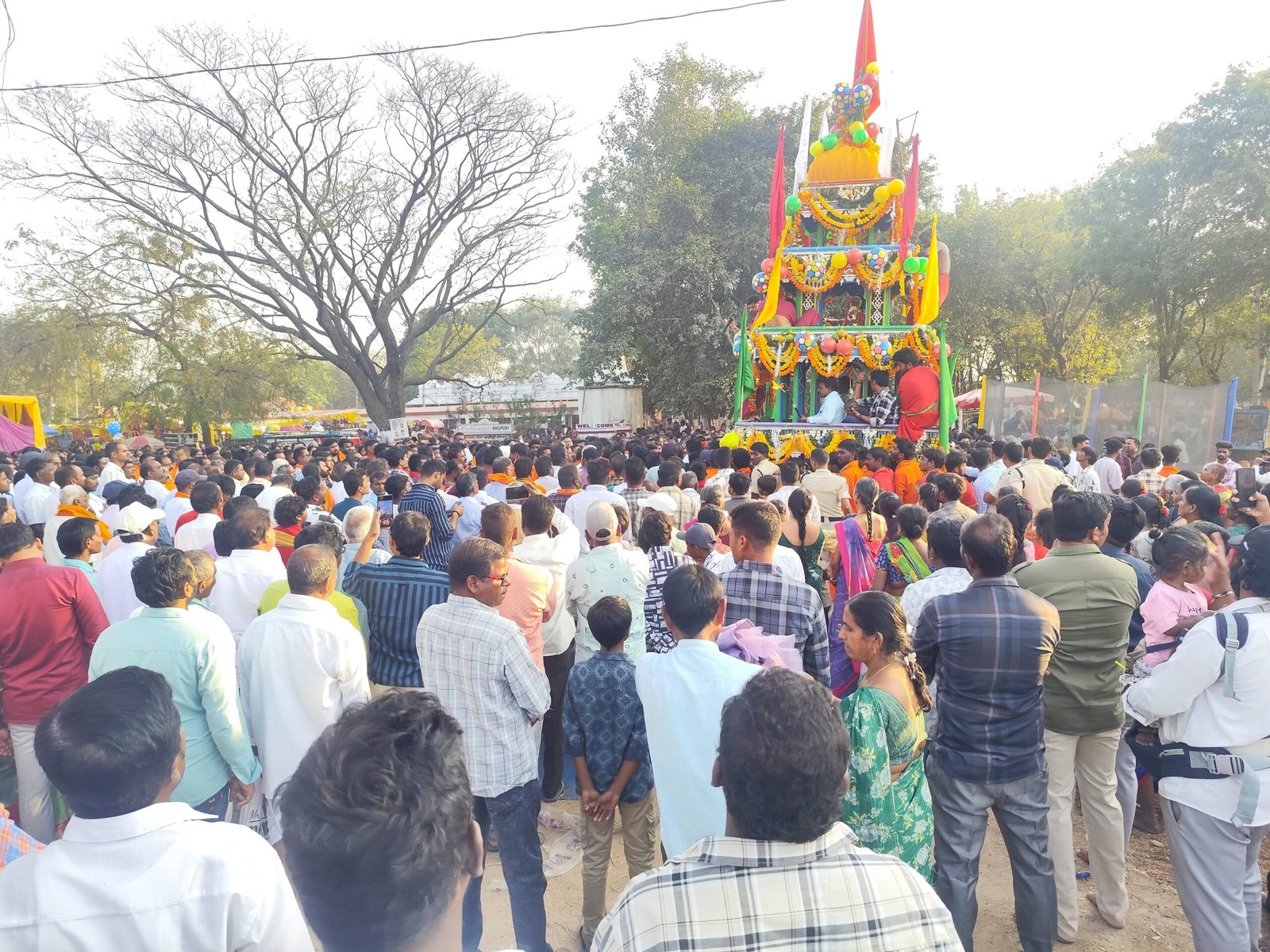 Sri Jagadamba Devi Chariotsavam