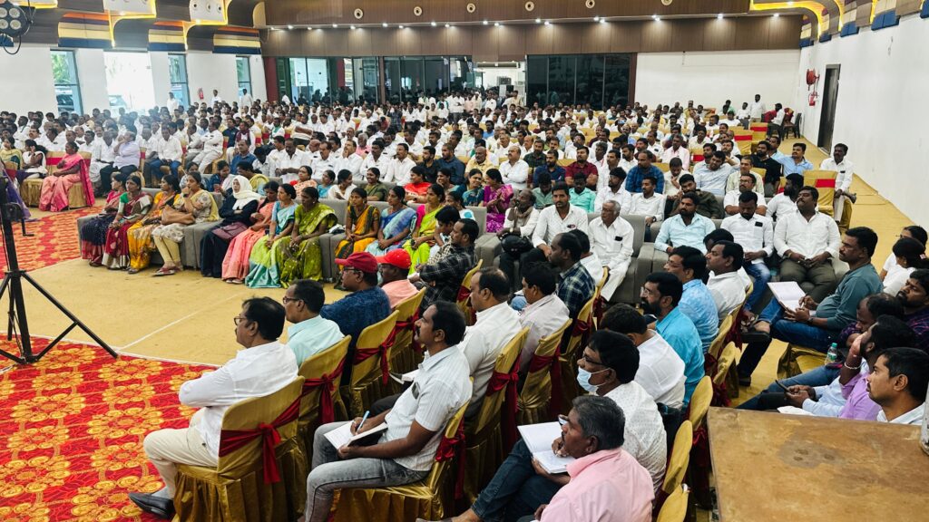 Narender Reddy is a person who is aware of education and society