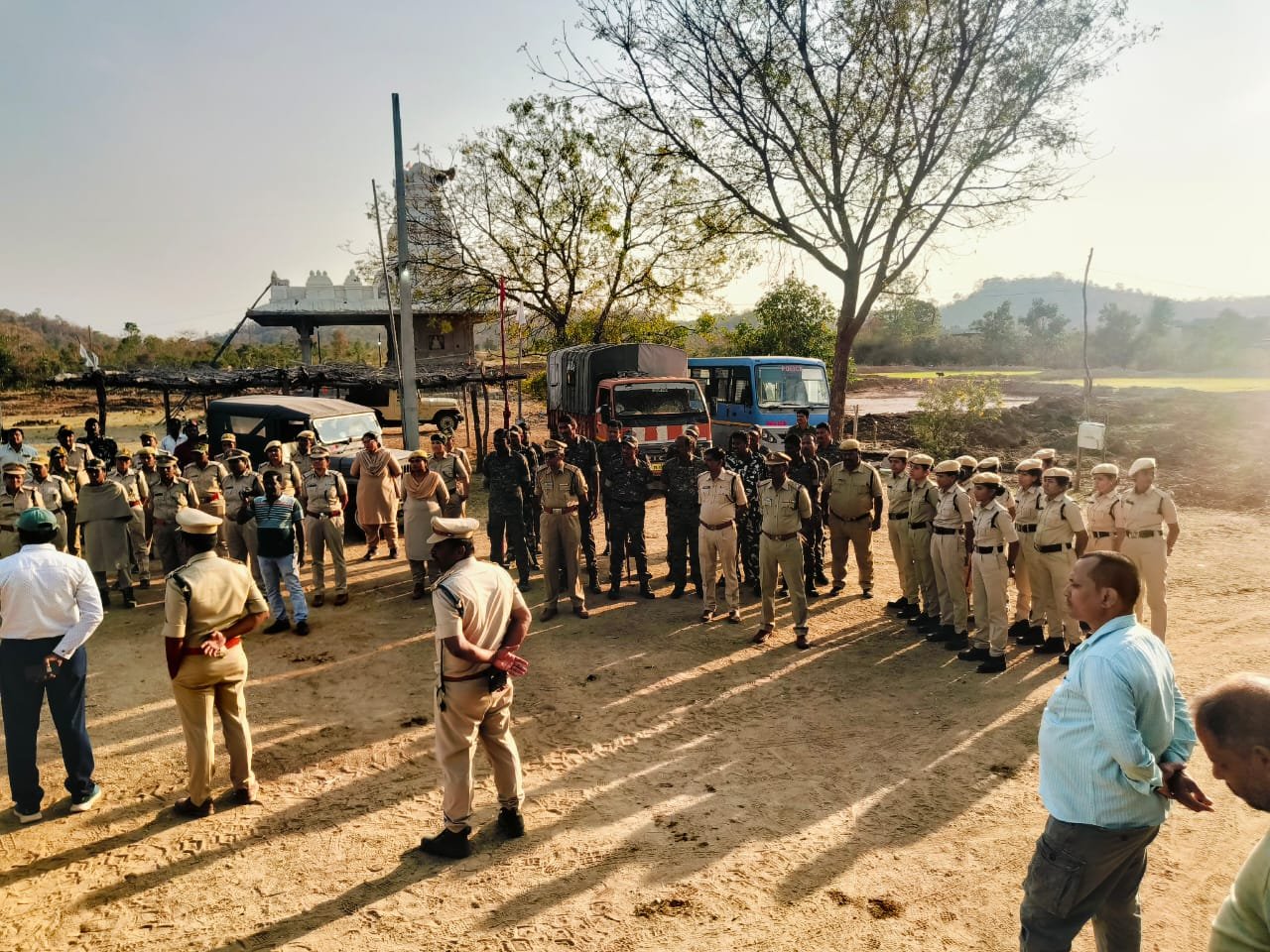 Actions in case of encroachment of forest lands