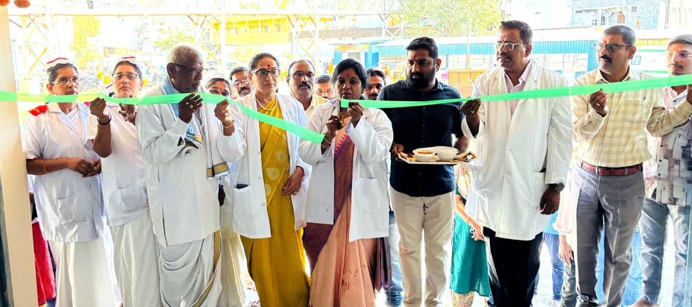 Inauguration of Shed at MCH Hospital