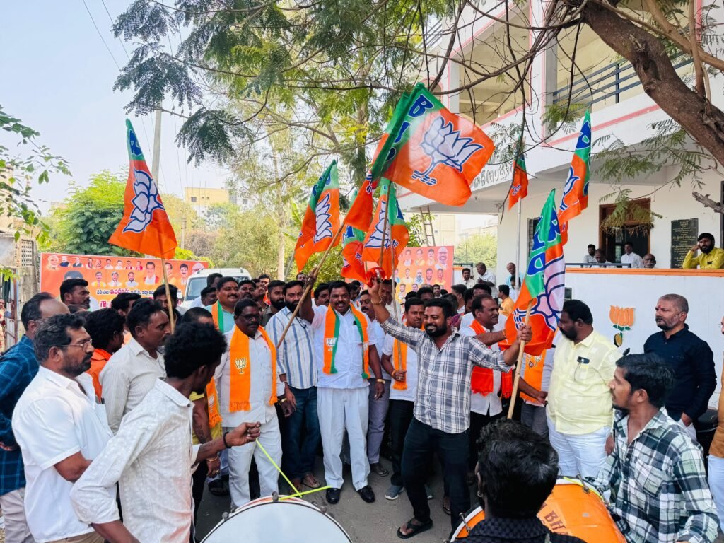 BJP celebrations in Indore