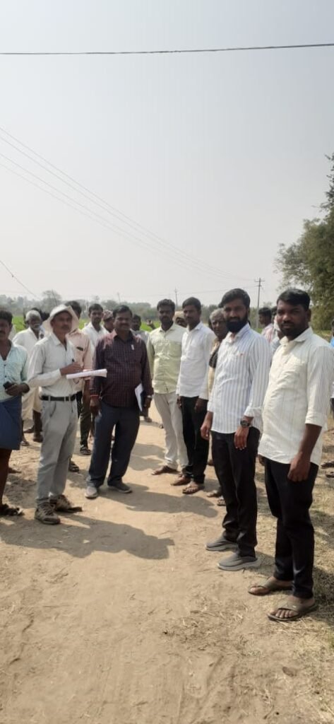 పోచారం  ప్రాజెక్టులోకి రోడ్డు స్థలం కేటాయింపు