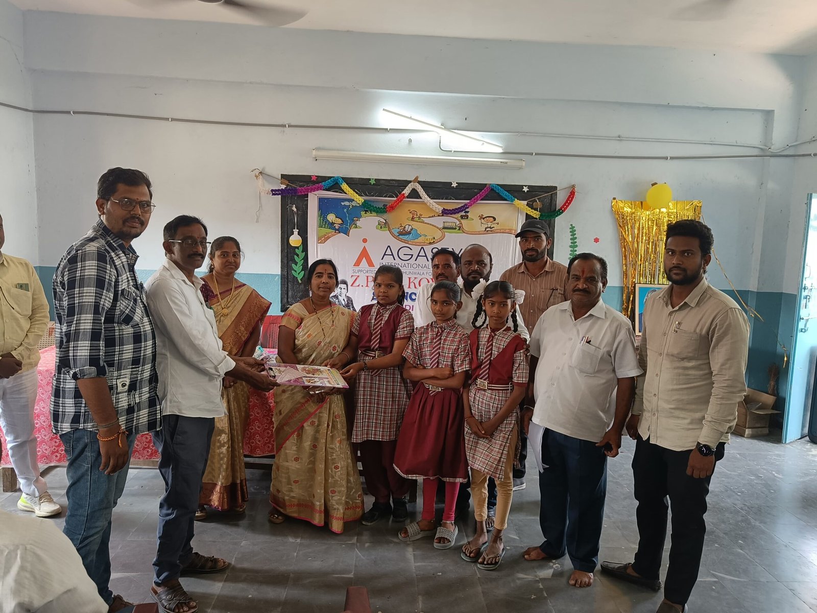 Students' talent in science presentation
