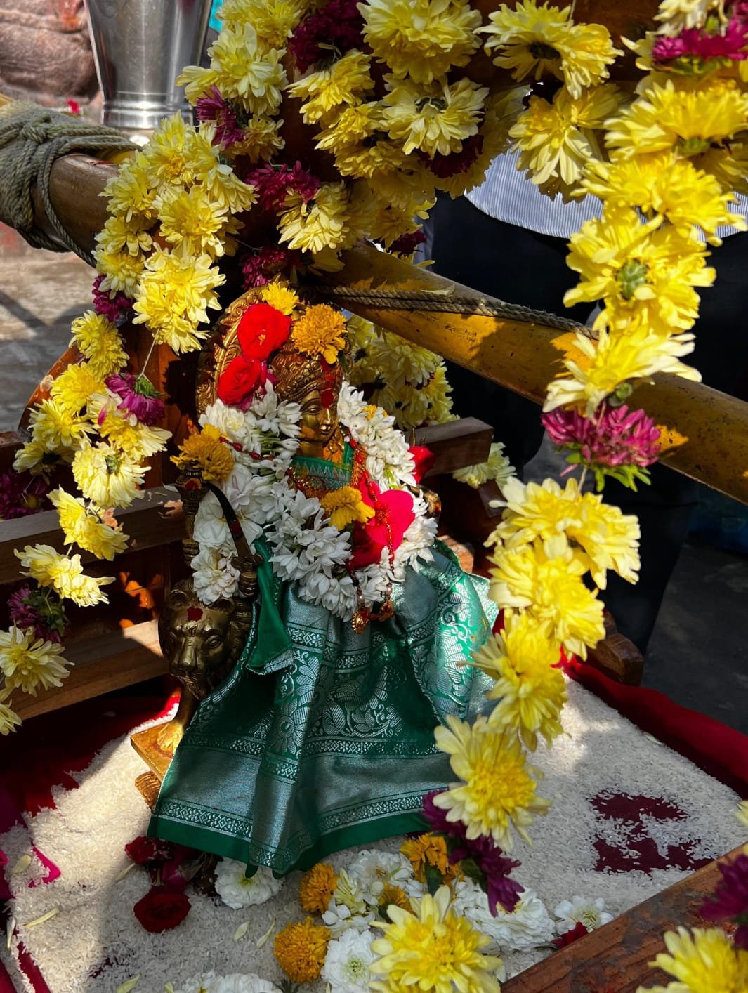 A grand procession of Ammavari