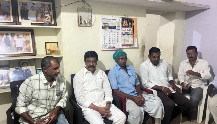 Former minister Vemula visited many families