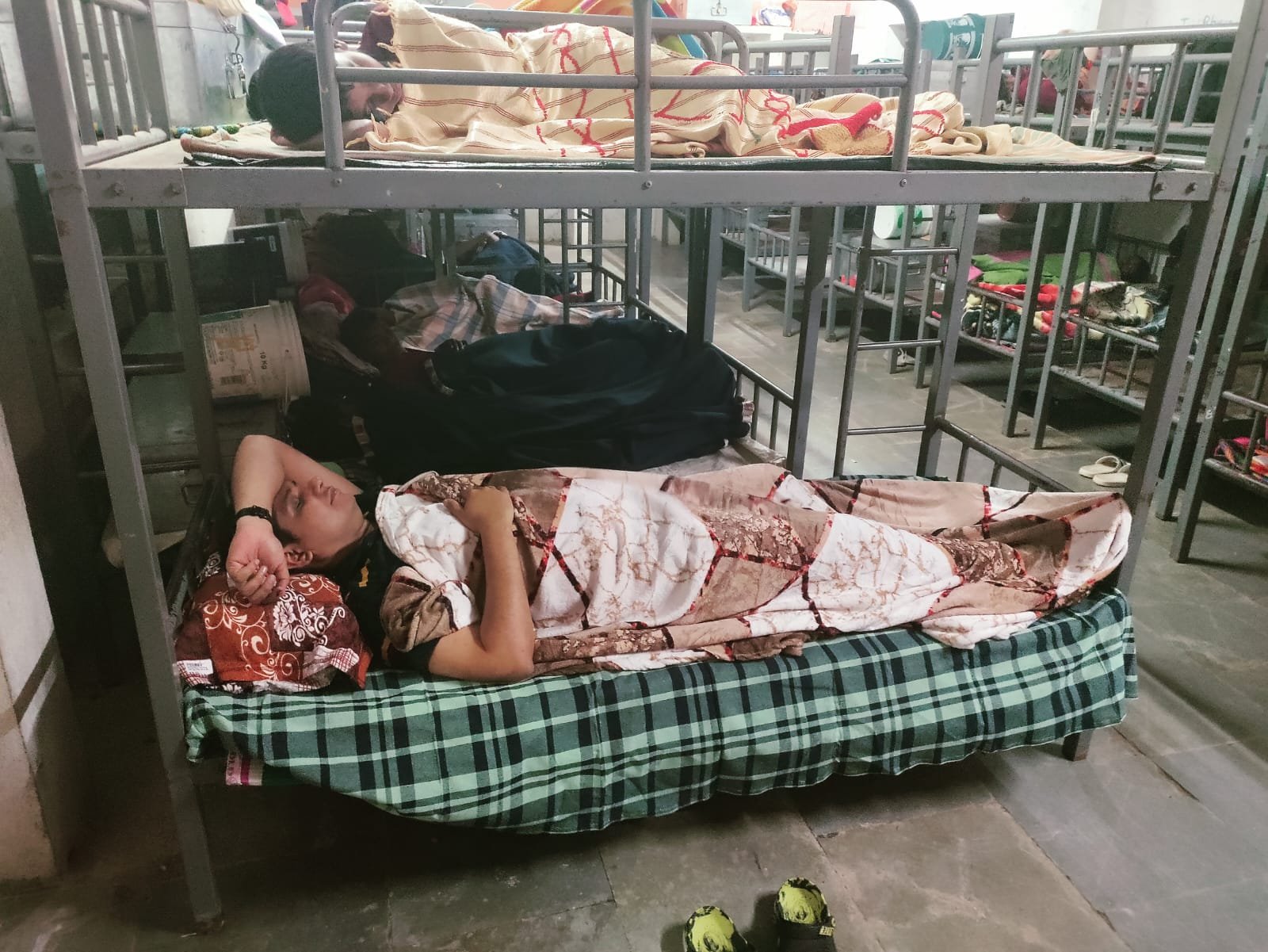 Overnight stay of Collector at Gurukula School