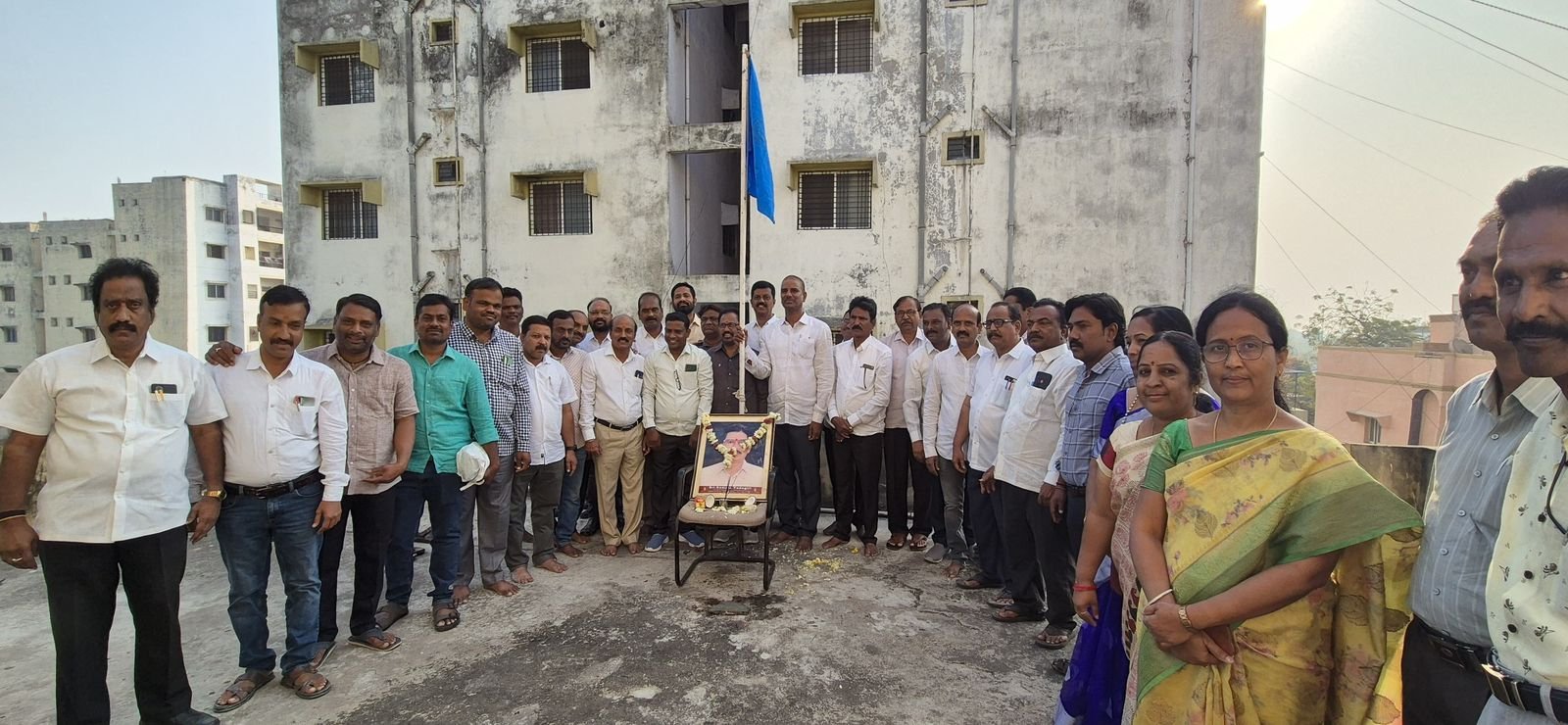Celebrating the foundation day of PRTU