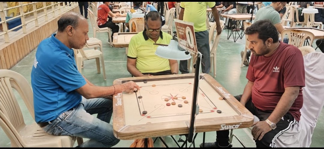 Ongoing All India Carrom Tournament