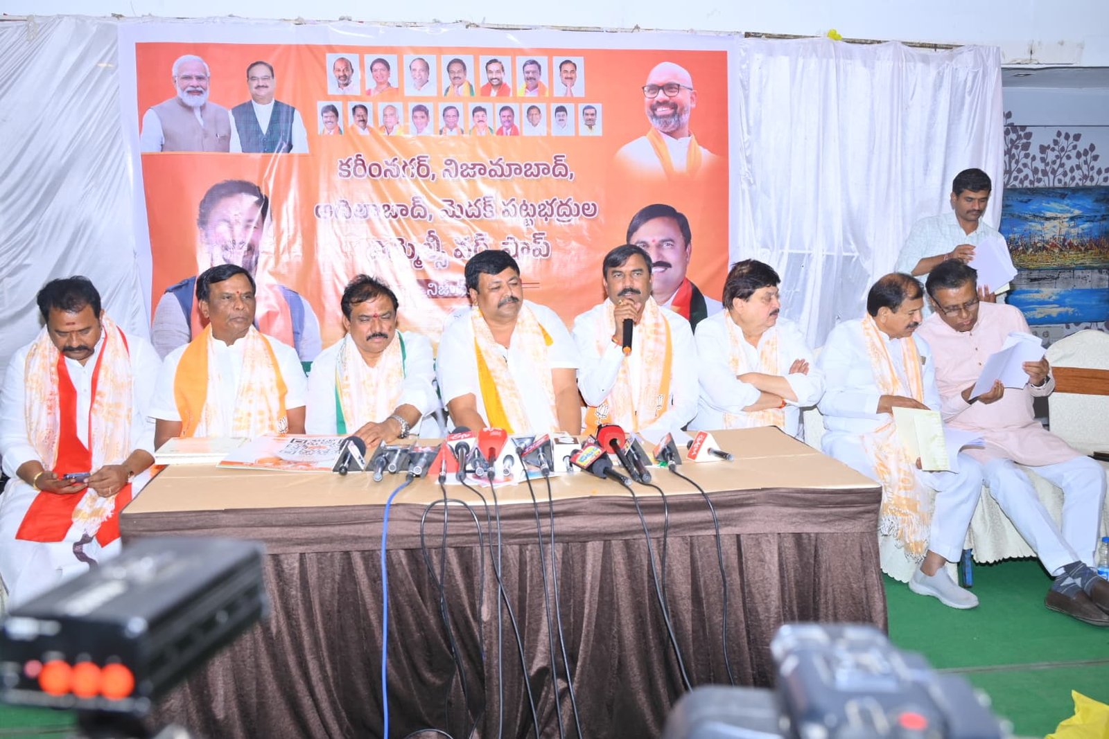Education sector in Telangana is crippled: BJP MLC candidate for graduates Anji Reddy
