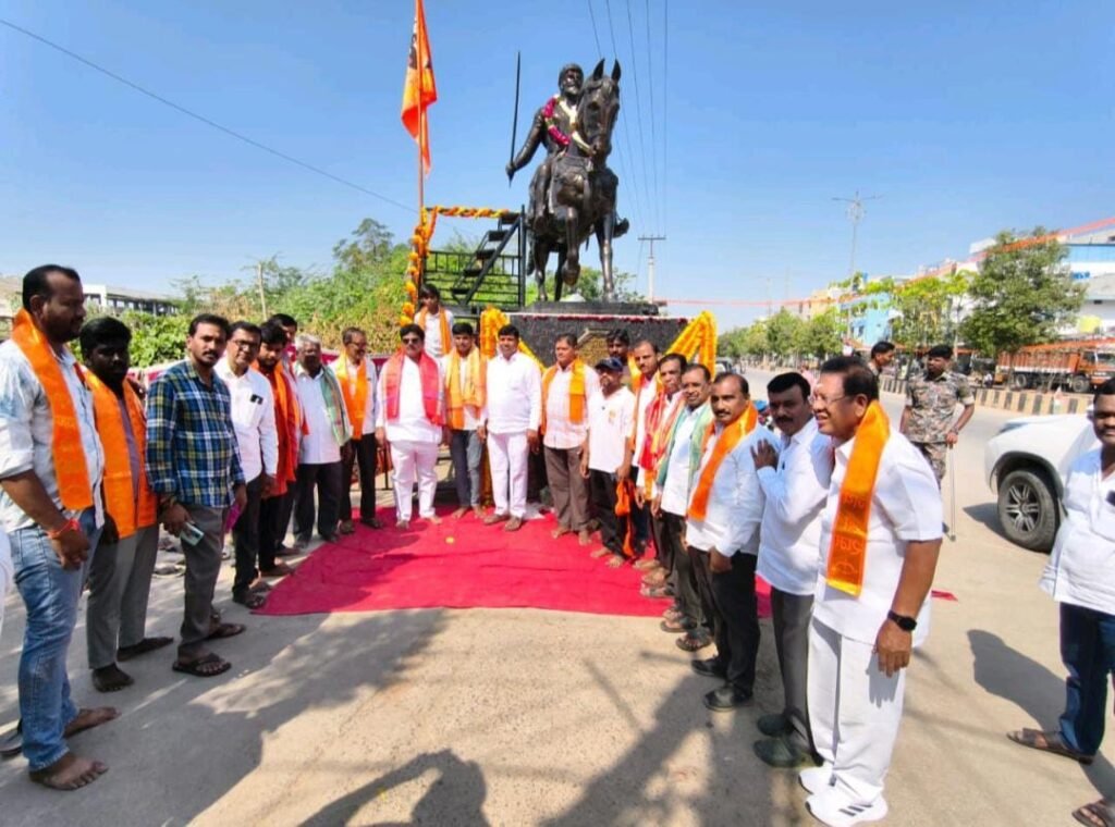 శివాజీ జయంతి ఉత్సవాల్లో పాల్గొన్న కార్పొరేషన్‌ చైర్మన్‌