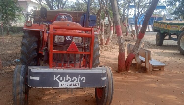 The tehsildhar seized the tractors moving the sand