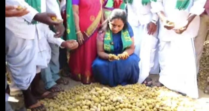 Let's fight with the central government for support price for turmeric