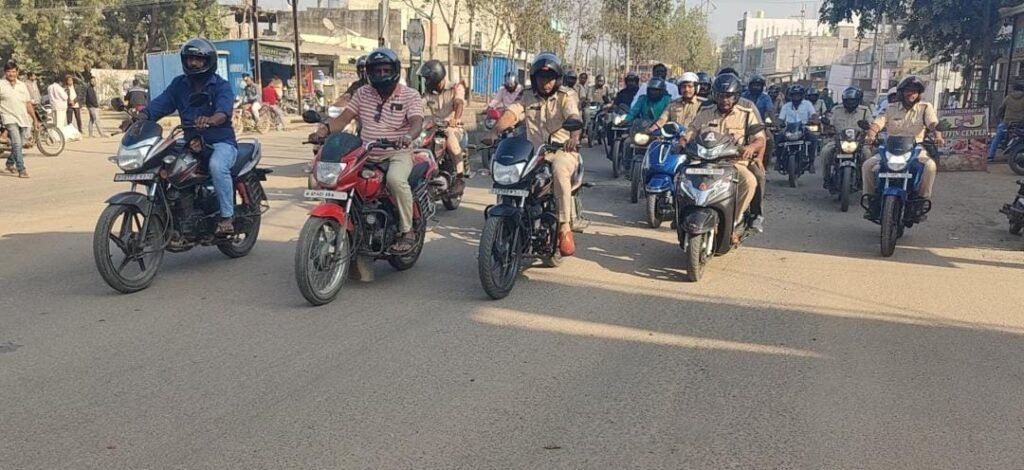 National Road Safety Month celebrations in Bodhan