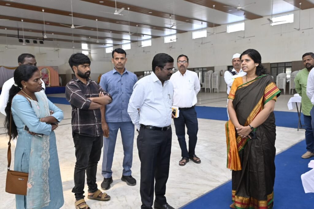 Collector visits nomination centers