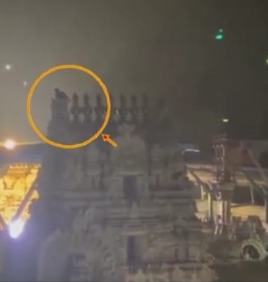 Nizamabad man stirs in Govindarajaswamy temple