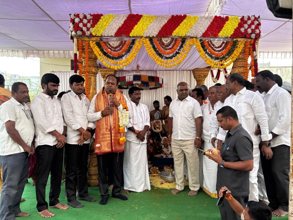 A grand wedding of Lord Venkateswara
