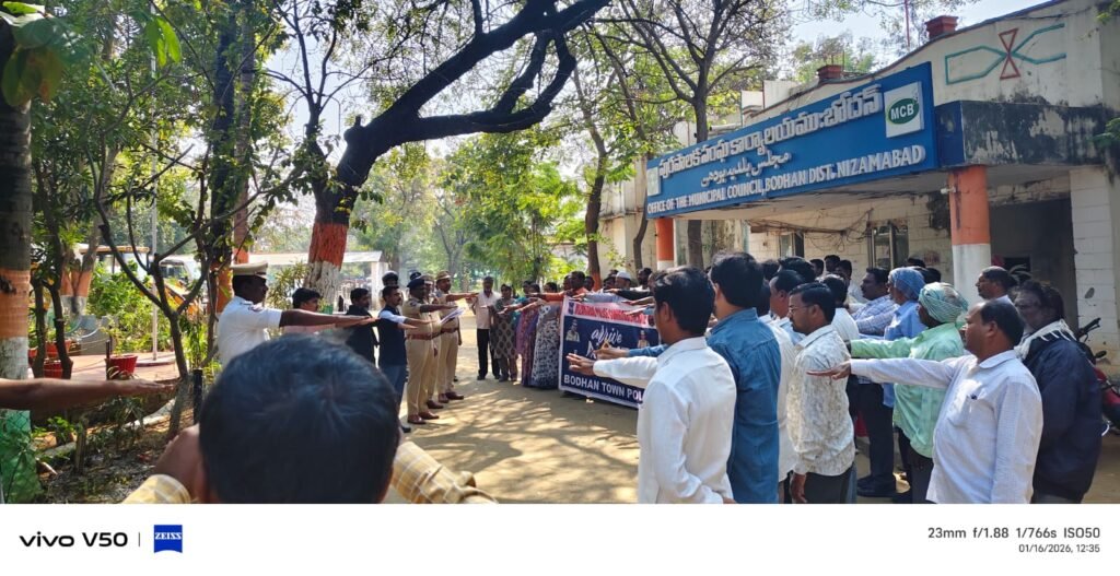 ‘Arrive-Alive’ road safety awareness programs in Bodhan