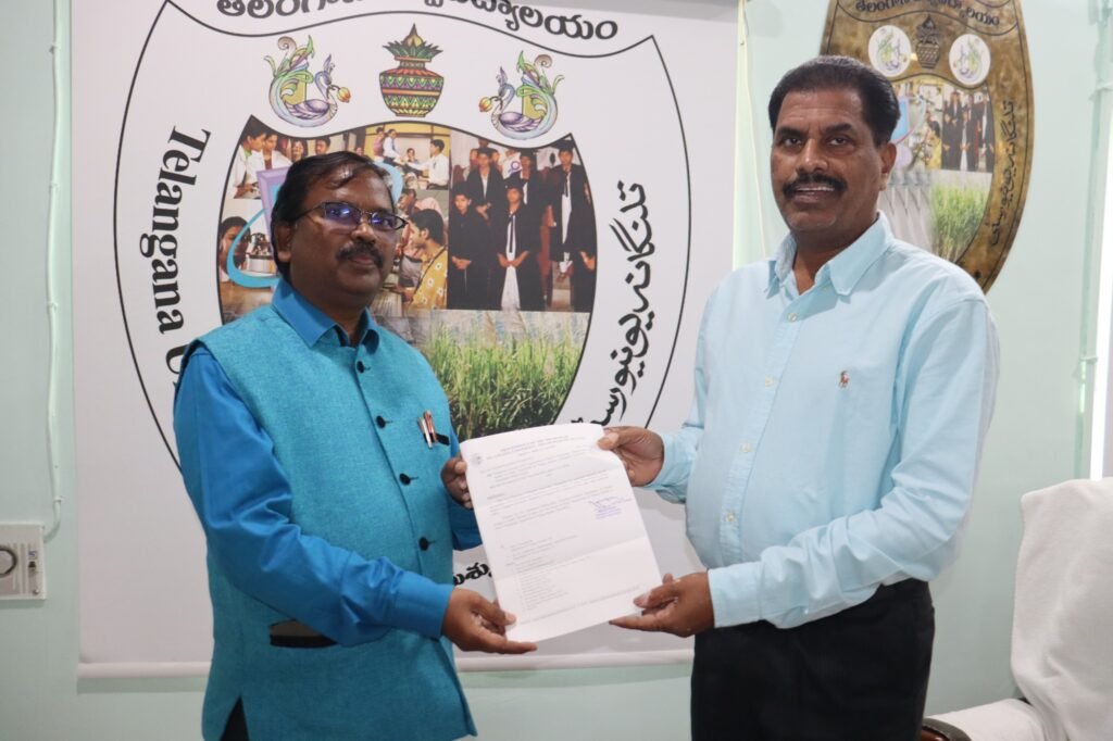 తె యూ తెలుగు విభాగాతిపతిగా ప్రొఫెసర్ పి. కనకయ్య నియామకం