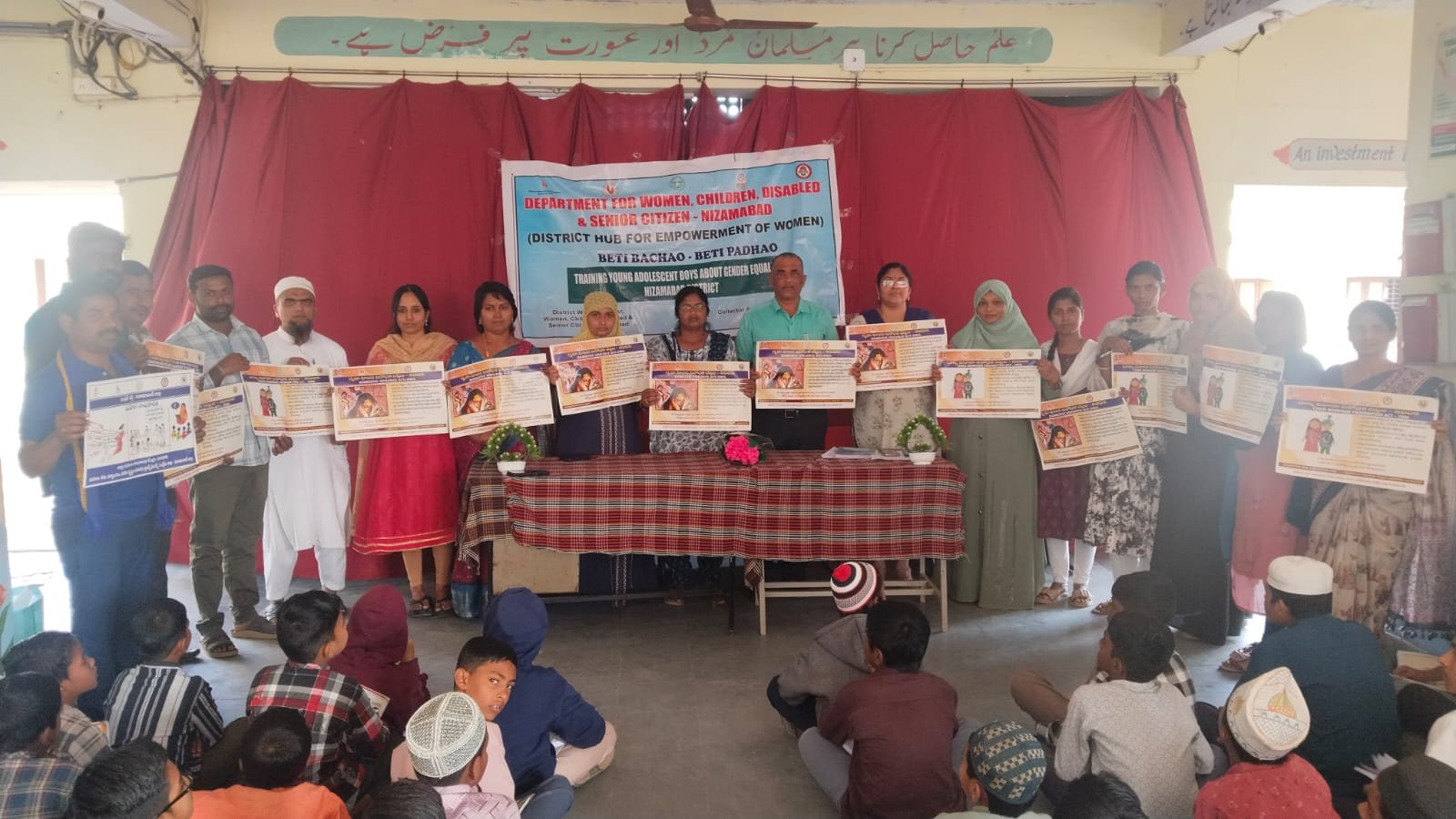 Training program on gender equality for young teenage boys