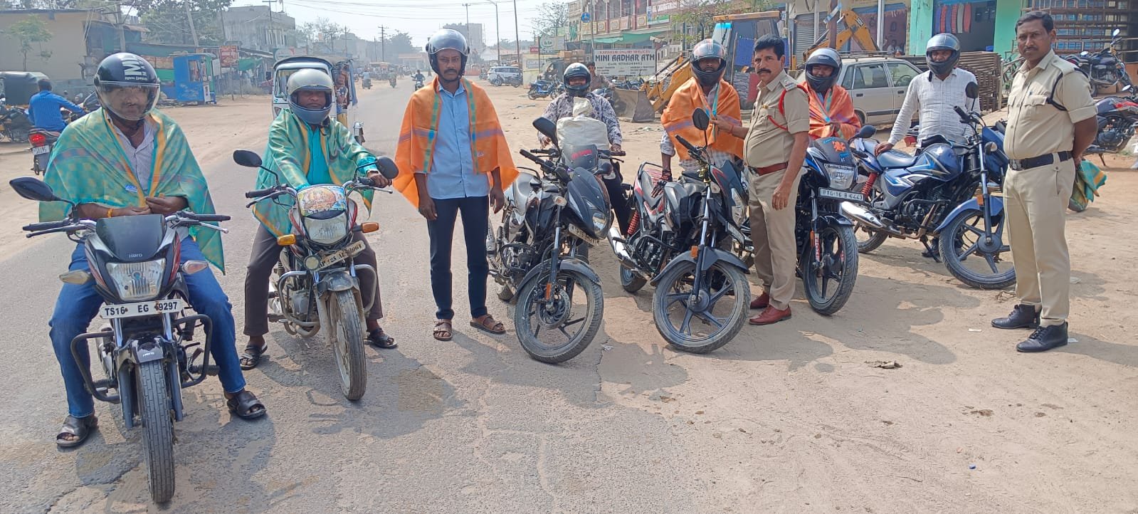 Wear a helmet.. save your life.
