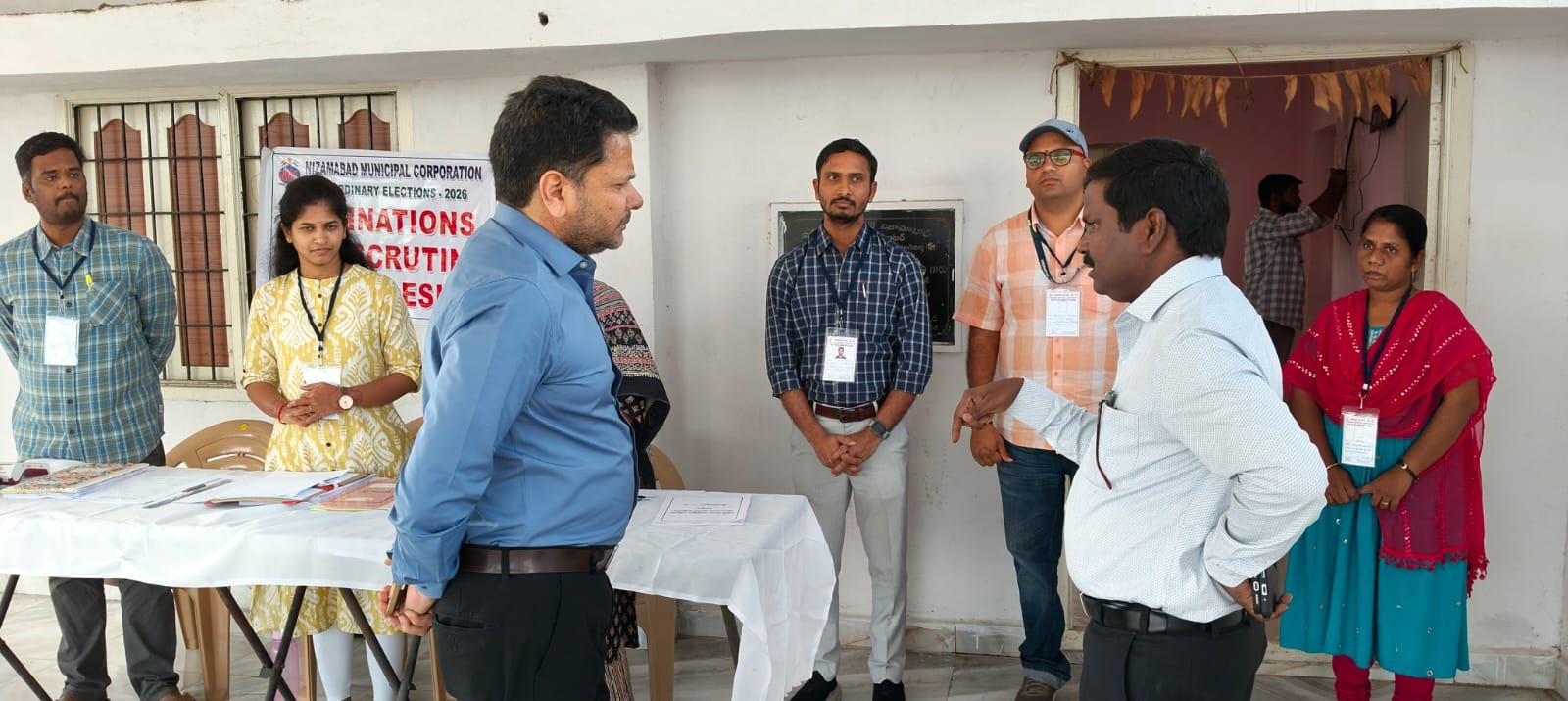 General Observer inspects nomination collection centers