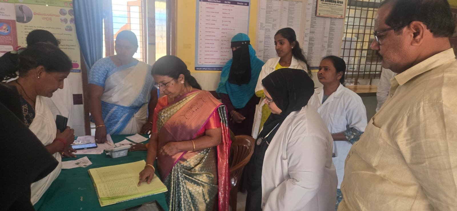 DMHO inspects primary health center