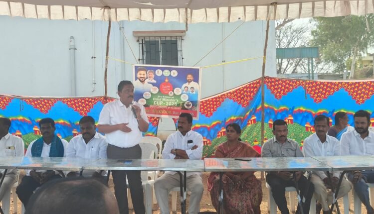 CM Cup Begins with Grander in Bhikkhunur