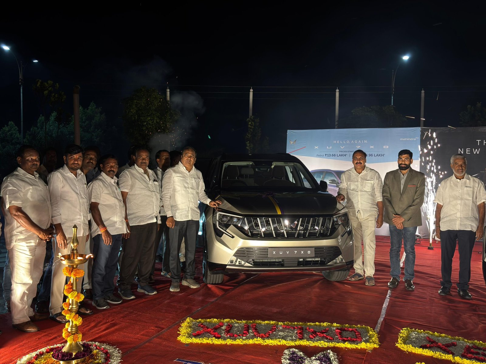 XUV7XO Grand Launch in Nizamabad Rural