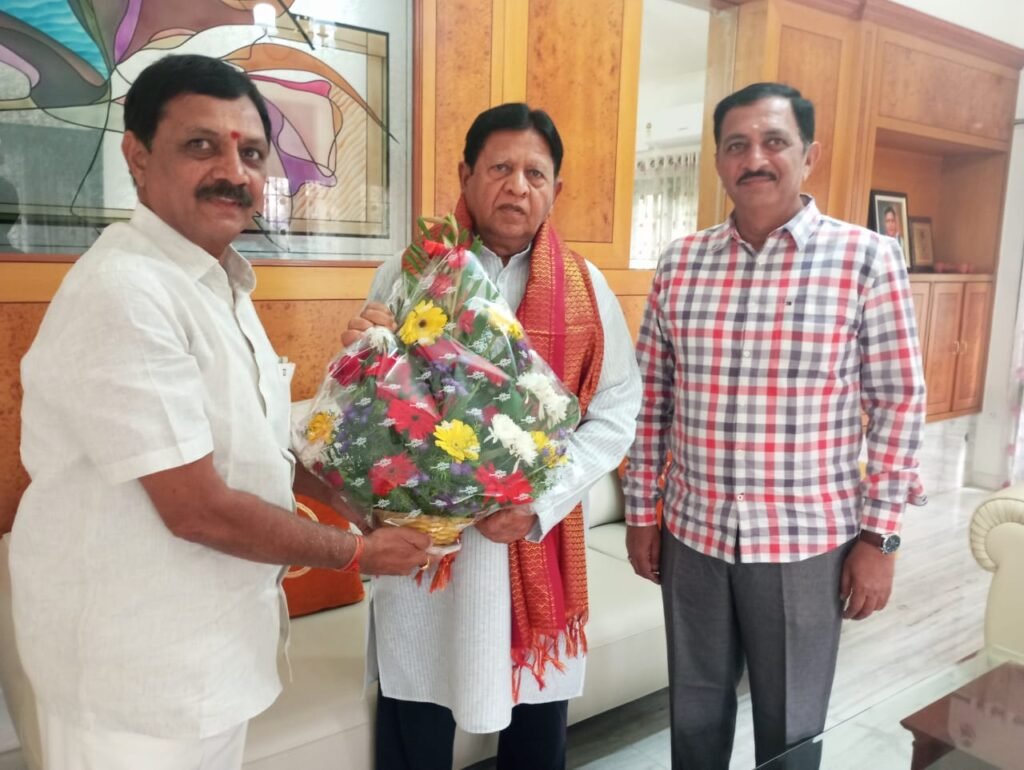 DCC President Nagesh Reddy meets CM Revanth Reddy