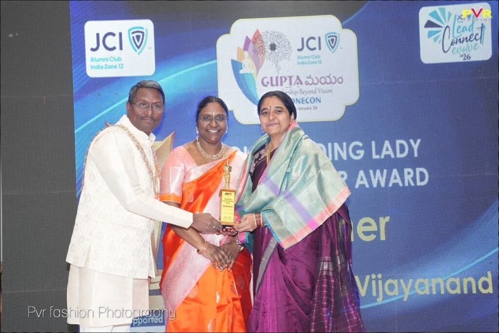JCI awards for Indore couple