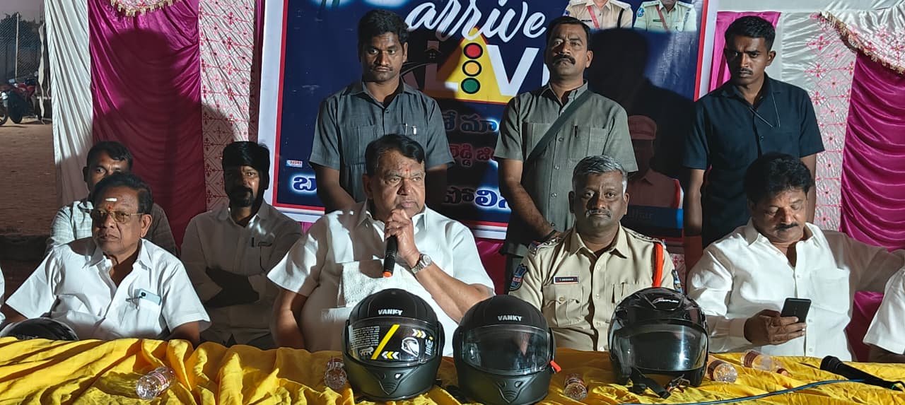 Road safety rules must be followed.