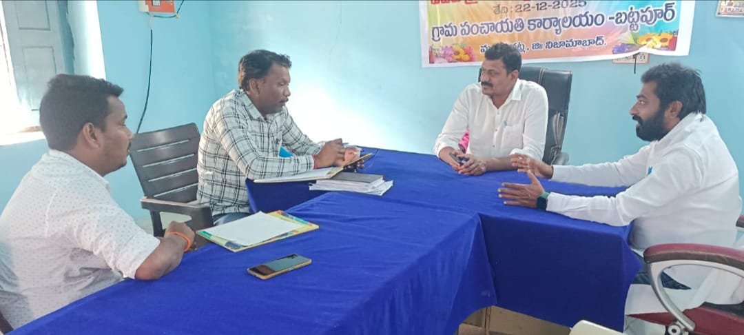 MPO Shivcharan visits Battapur Gram Panchayat
