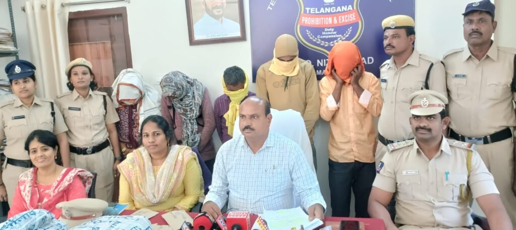 మధ్య ప్రదేశ్ గంజాయి నెట్ వర్క్ ను చేదించిన ఎక్సైజ్