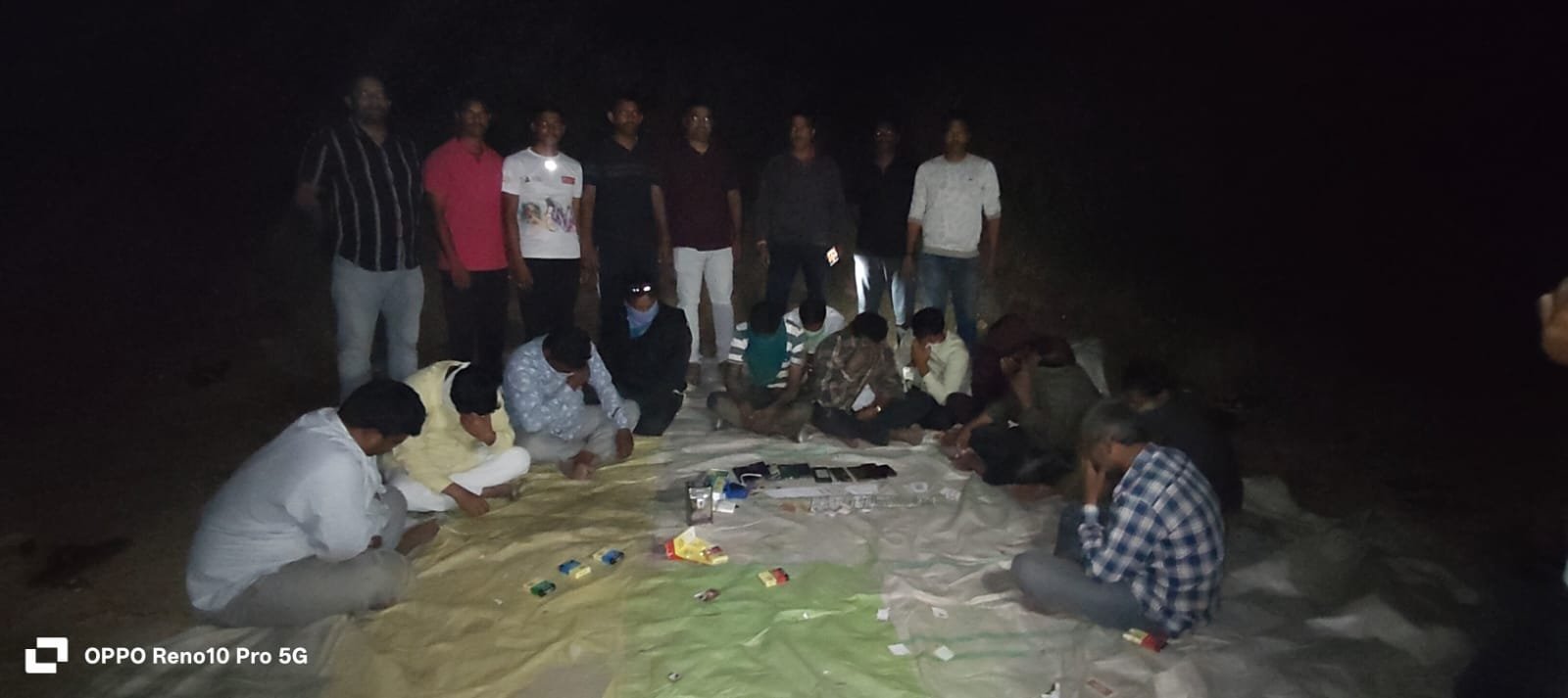 CCS police raid poker camp in Aljapur forest area