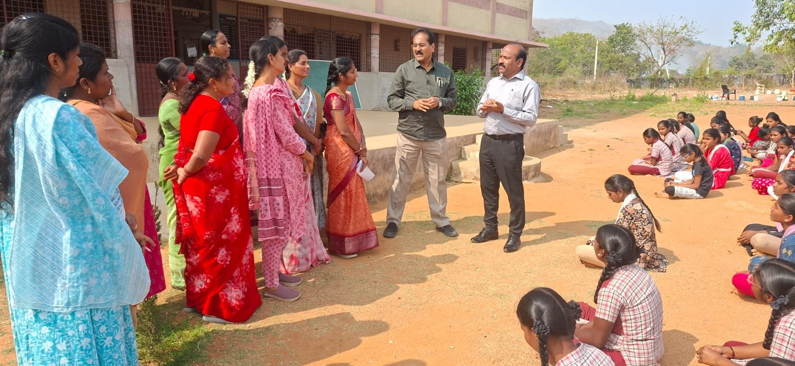 DPO visits KGBV