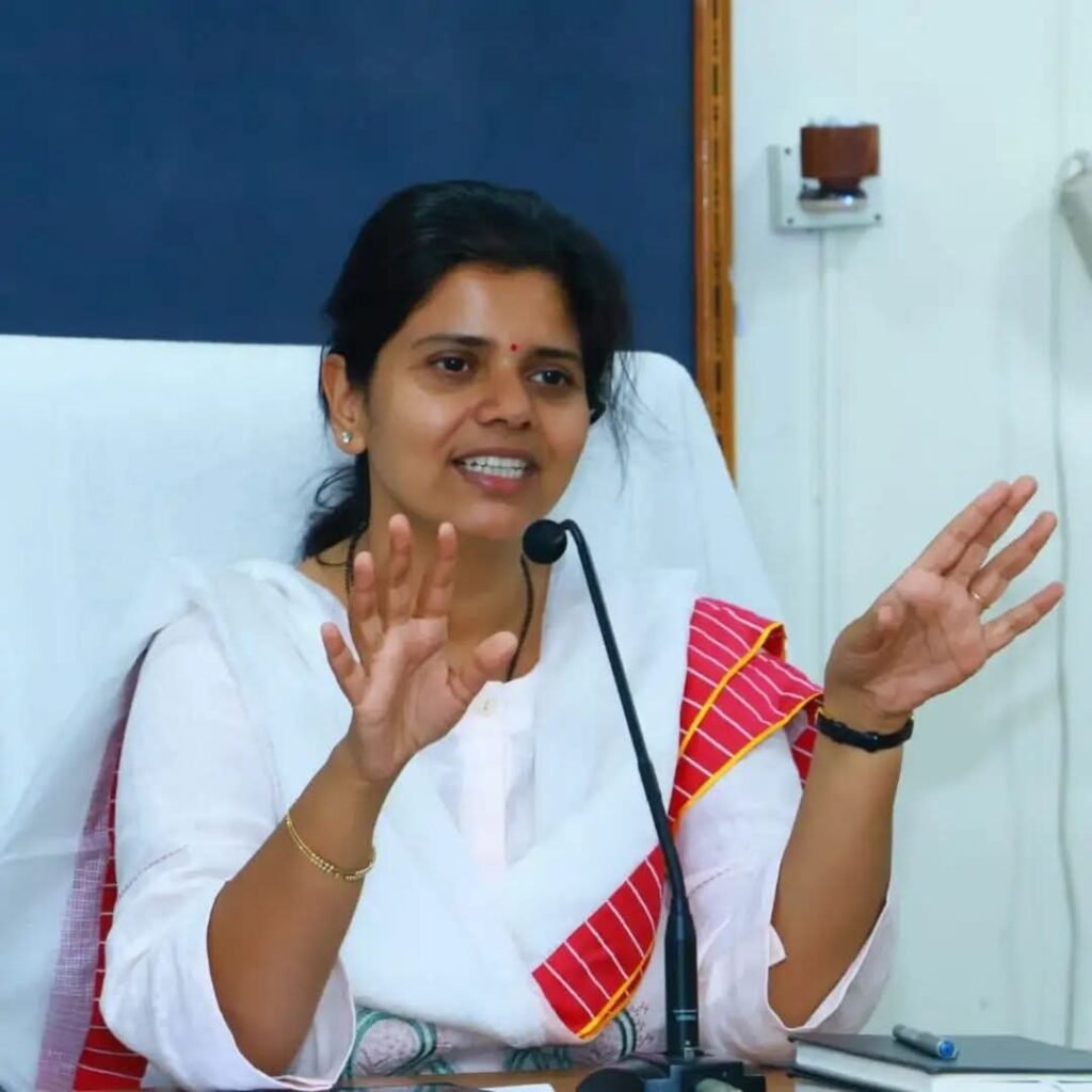 What happened behind the transfer of the District Collector?
