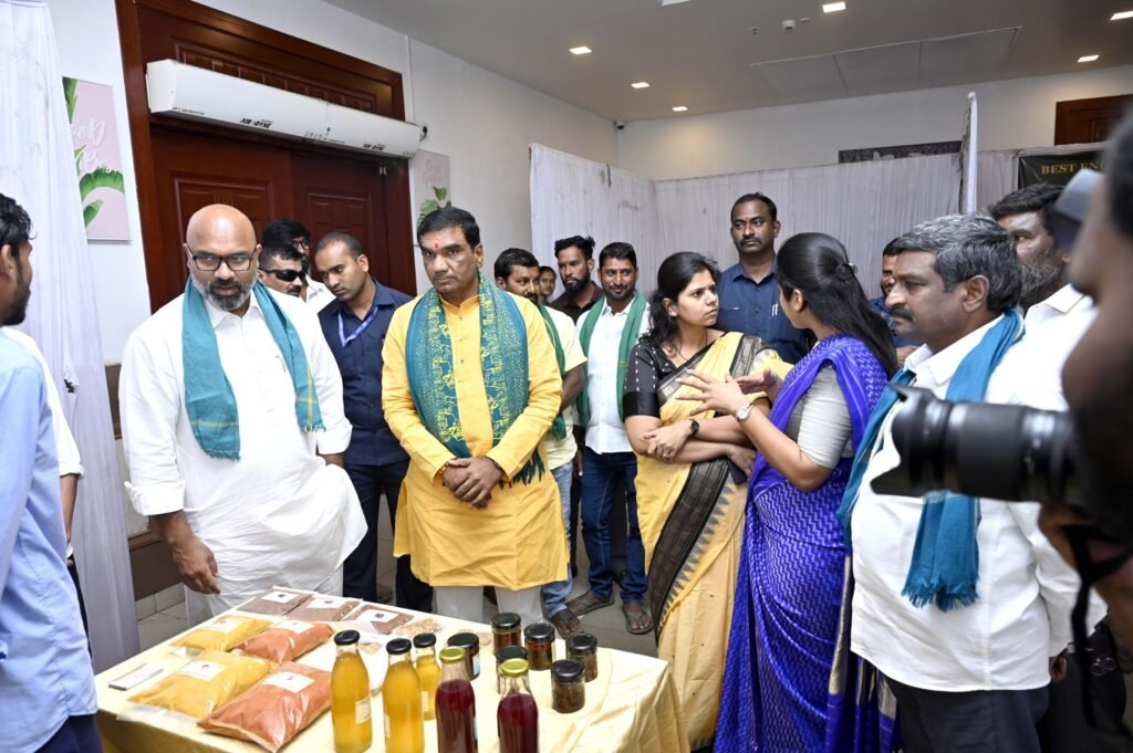 There is a national and international demand for organic turmeric crop.