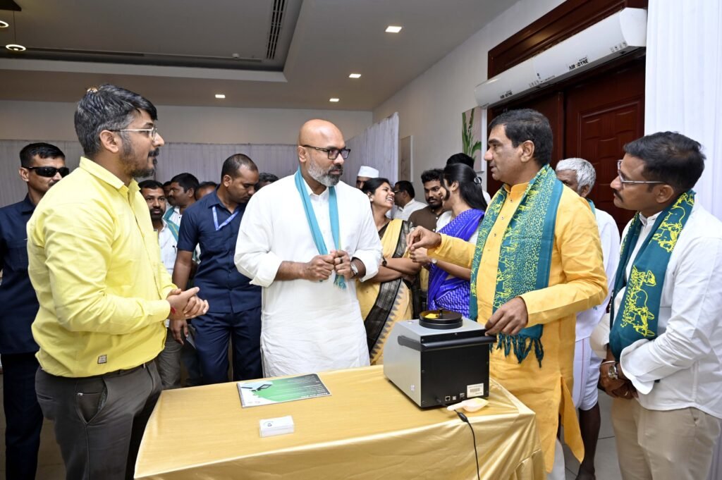 There is a national and international demand for organic turmeric crop.
