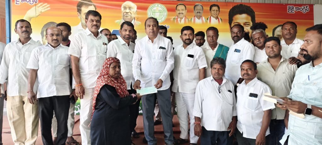 Brahmanpalli Sarpanch joins Congress