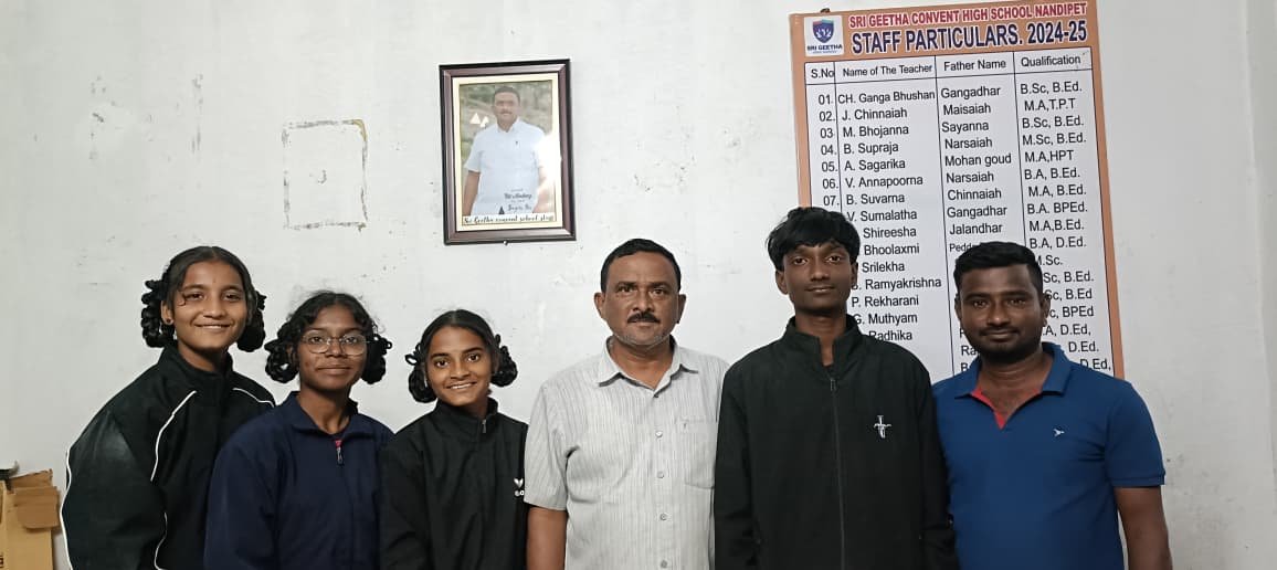 Students selected for state-level under-16 volleyball competitions