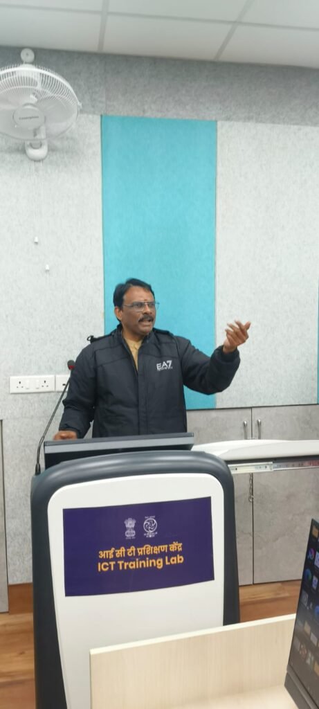 జాతీయ స్థాయి శిక్షణ పూర్తి చేసుకున్న జిల్లా ఉపాద్యాయుడు