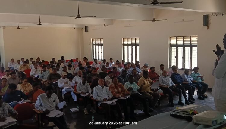 Training classes for municipal elections