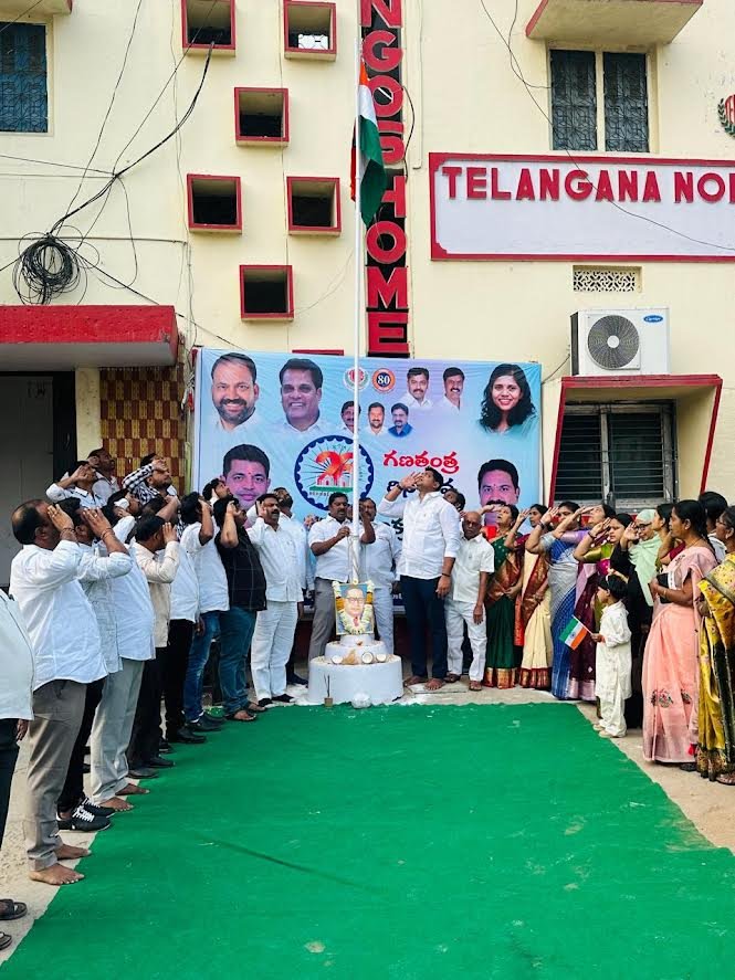 Republic Day celebrations at TNGO office