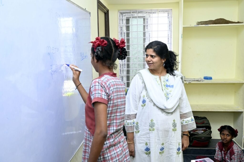 Collector visits KGBV school