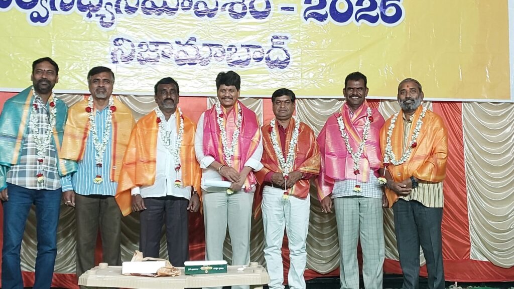 జిల్లా మేరు సంఘం నూతన కార్యవర్గం ఏకగ్రీవ ఎన్నిక